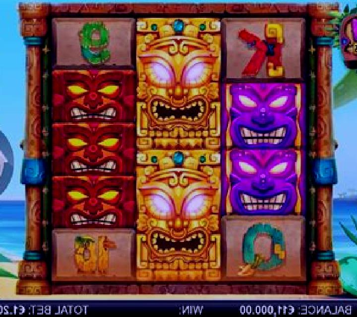 Tiki Jenga slot machine