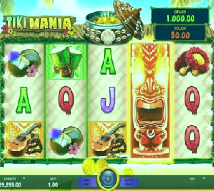 Tiki Mania slot machine