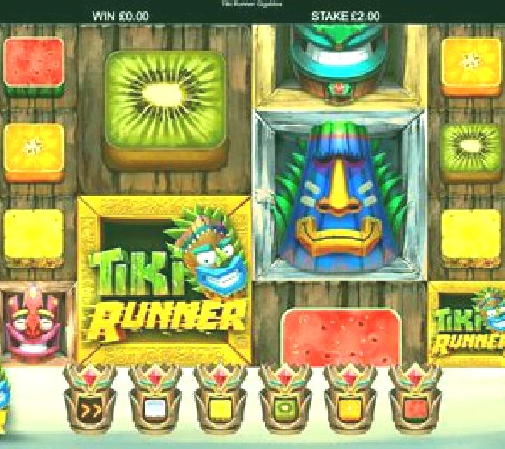 Tiki Runner GigaBlox slot machine