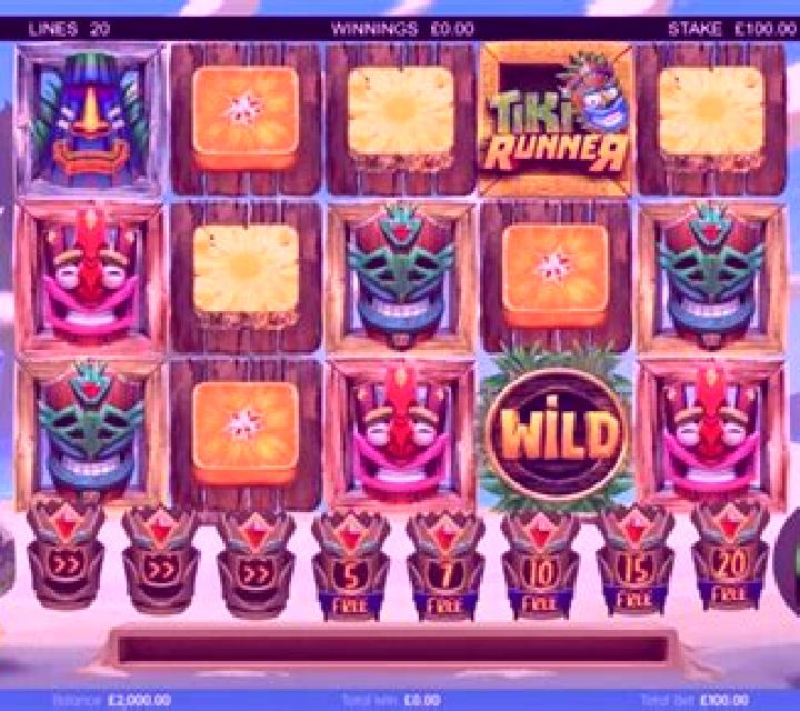 Tiki Runner slot machine
