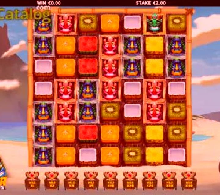 Tiki Runners Clusters slot