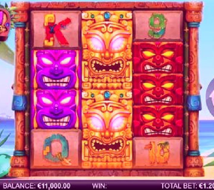 Tiki Shuffle slot machine