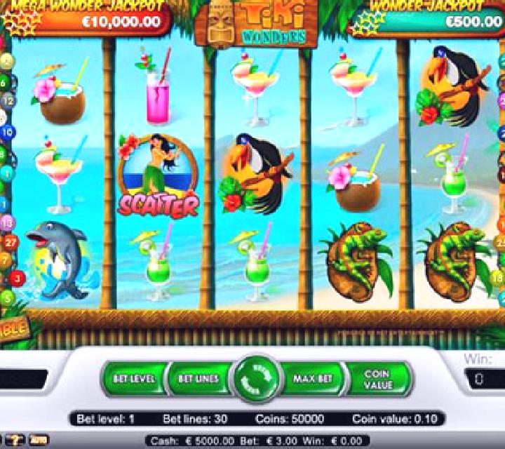 Tiki Wonders slot machine