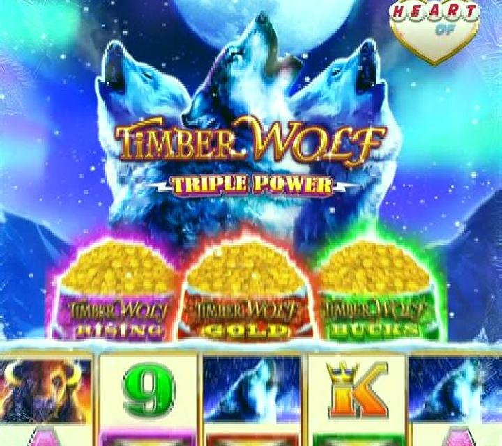 Timber Wolf Triple Power slot game