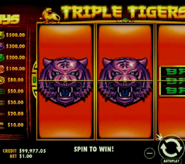 Time Travel Tigers slot game