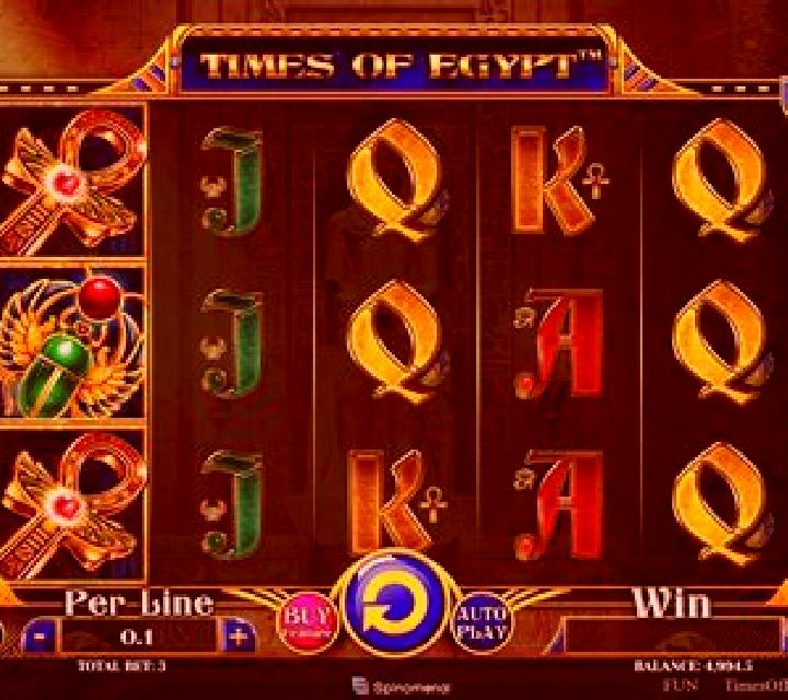 Times Of Egypt slot