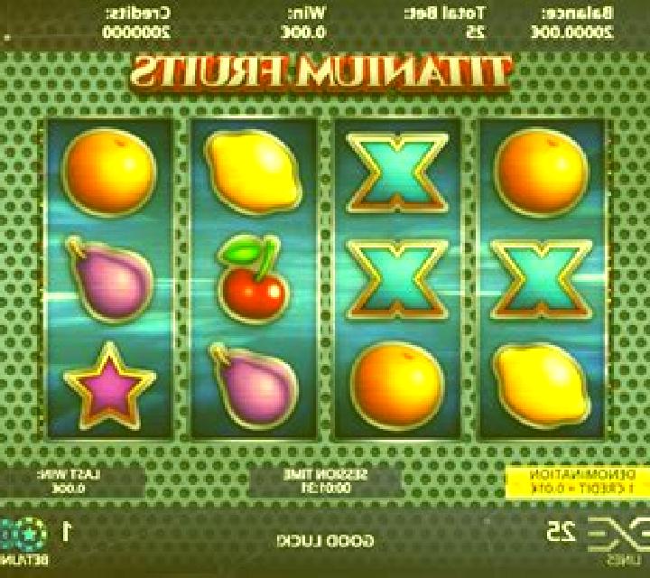 Titanium Fruits slot