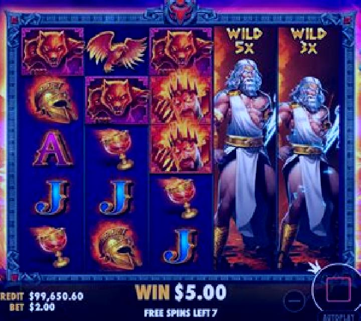 Titans War slot machine