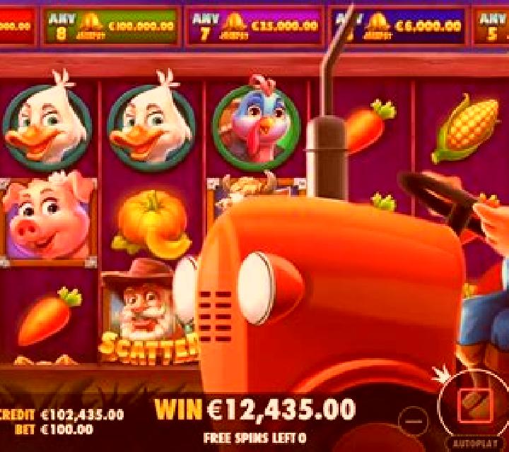 Tobias Farm slot machine