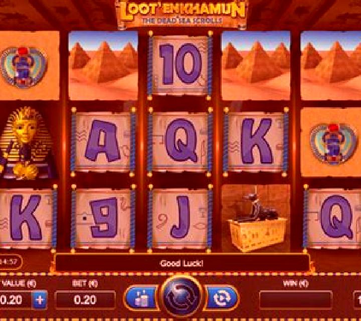 Tomb Scrolls slot machine