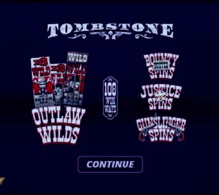 Tombstone slot machine