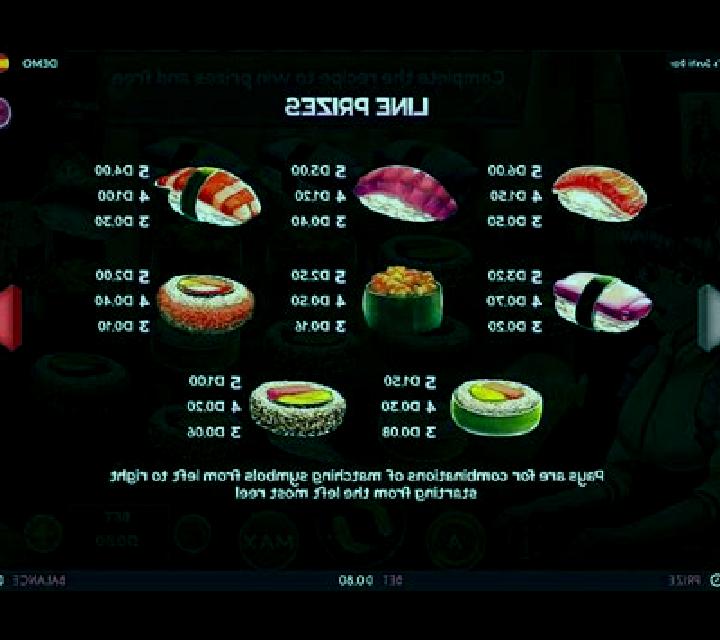 Tomoe s Sushi Bar slot
