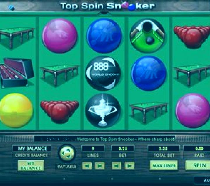 Top Spin Snooker slot machine