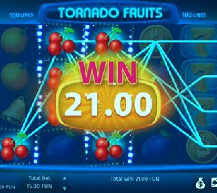 Tornado Fruits slot machine