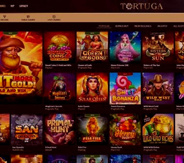 Tortuga slot machine