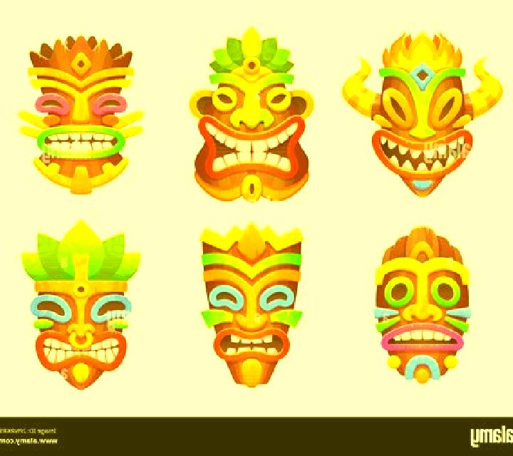Totem Masters Tiki Masks slot machine