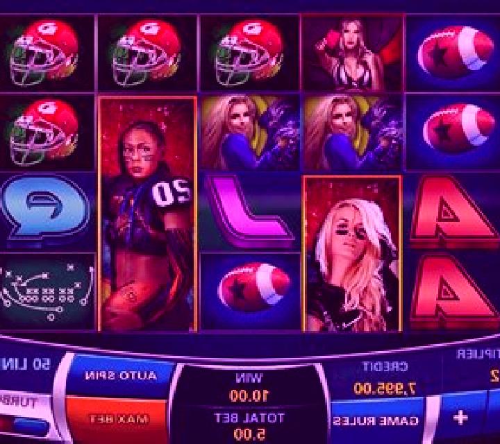 Touchdown Hottie slot game