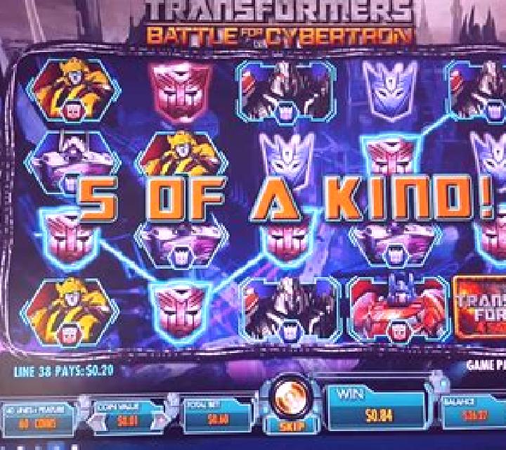 Transformers Battle for Cybertron online slot