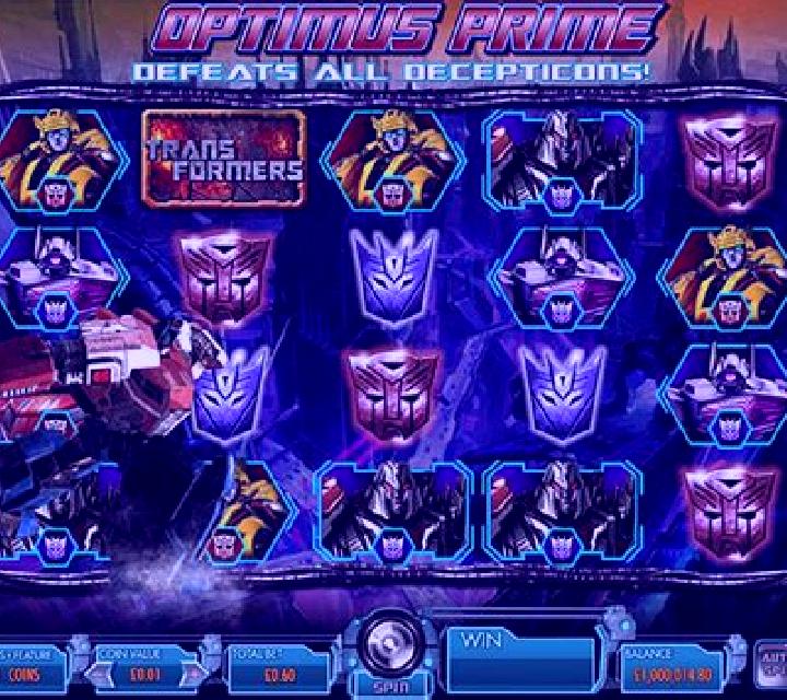 Transformers Battle for Cybertron slot machine