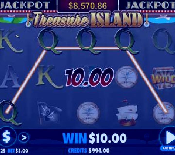Treasure Island (Jackpot Software) online slot