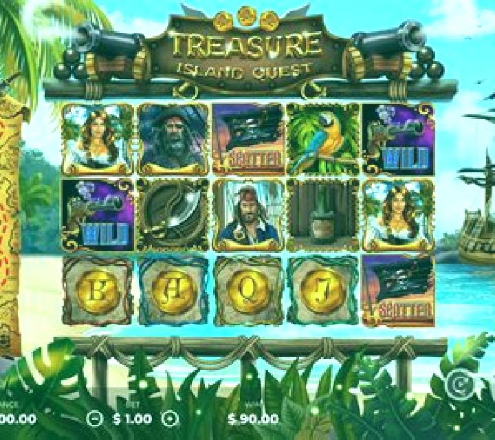 Treasure Island (OpenBet) slot game
