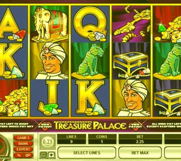 Treasure Palace slot machine