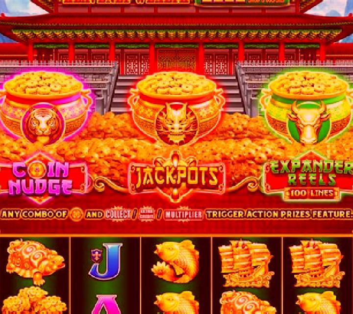 Treasure Pot Puzzle slot game