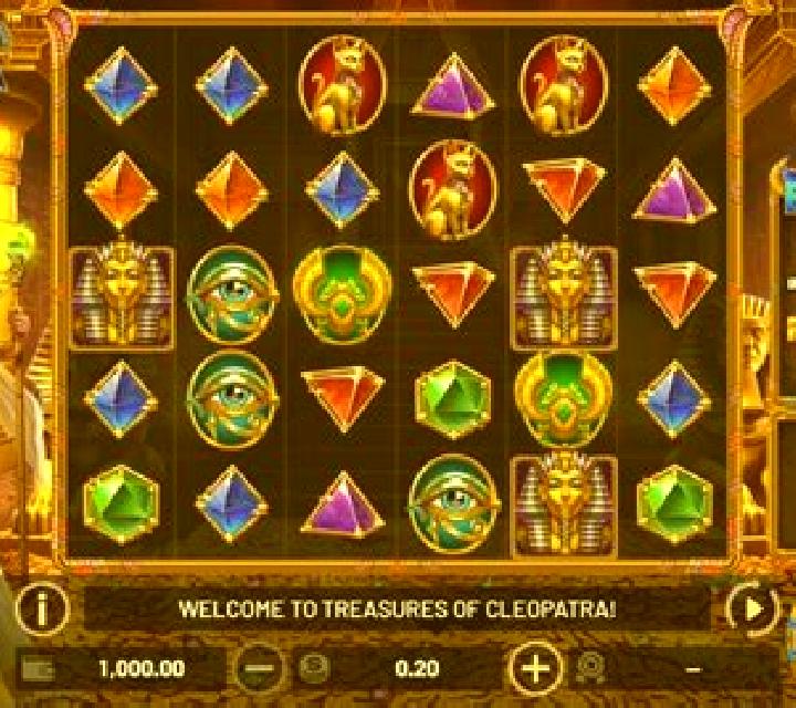 Treasures of Cleopatra slot