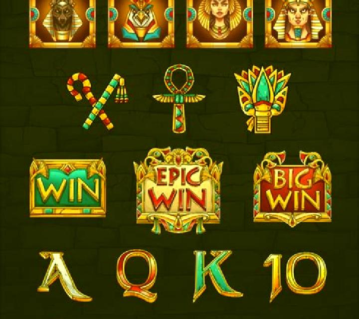 Treasures of Egypt (Merkur) slot game