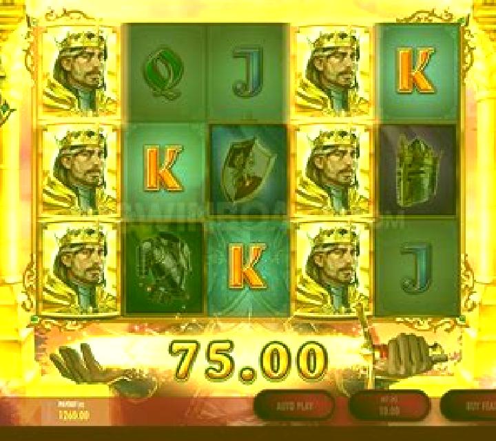 Treasures of King Arthur slot game