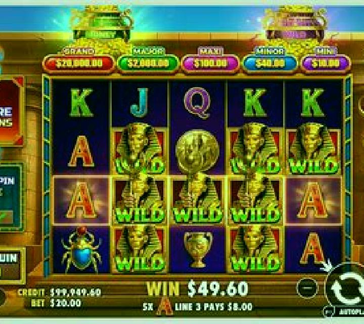 Treasures of Osiris slot machine