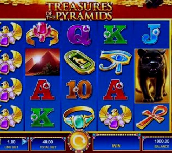 Treasures of the Pyramids slot machine