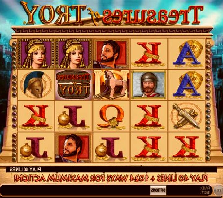 Treasures of Troy slot machine