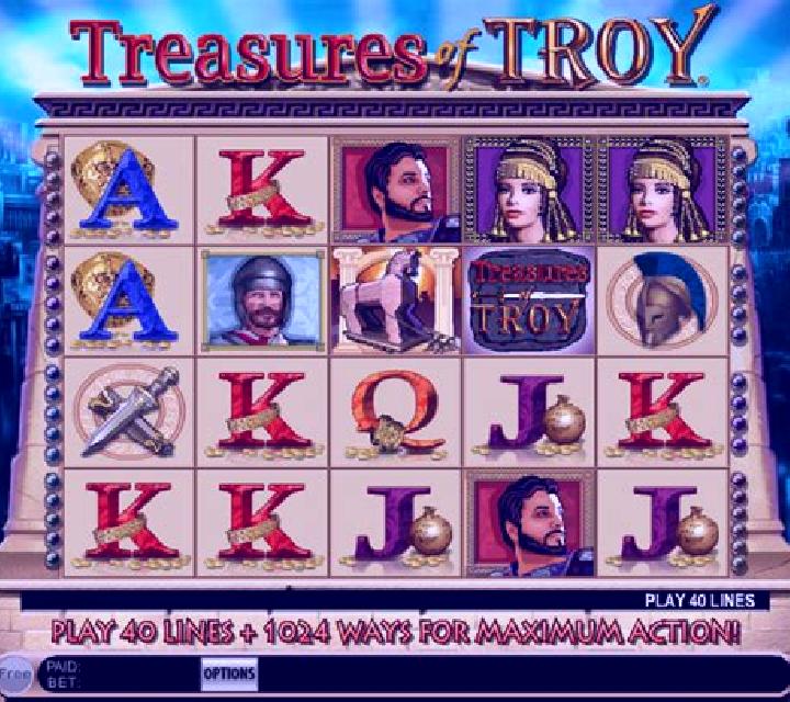 Treasures of Troy slot
