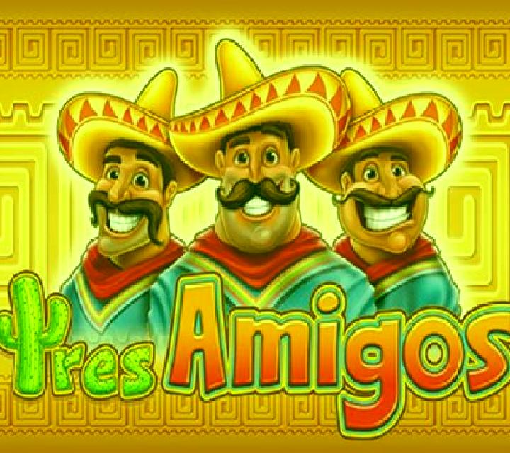 Tres Amigos (Playtech) slot game