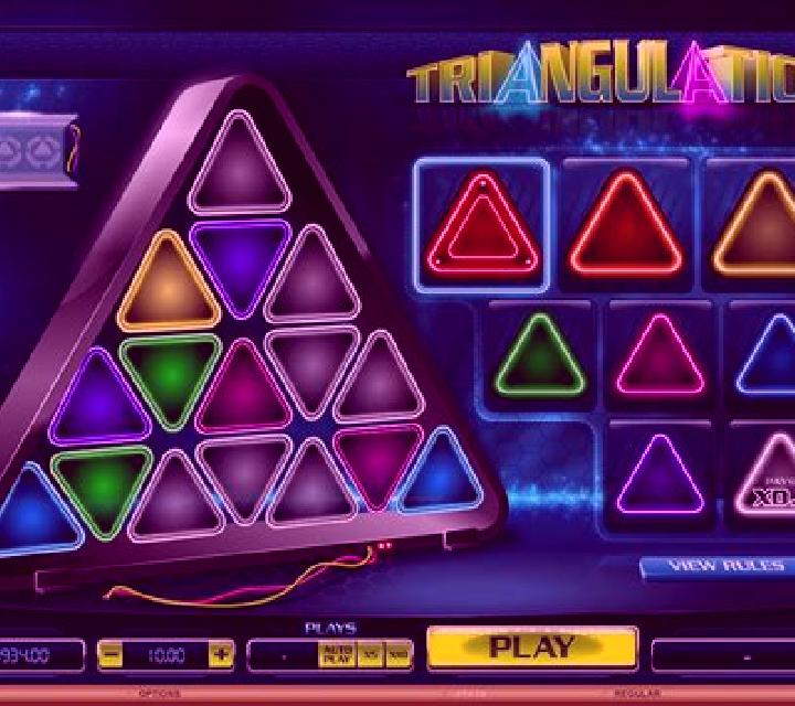 Triangulation slot game