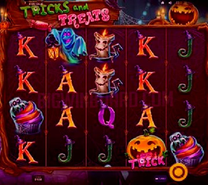 Tricks and Treats slot game