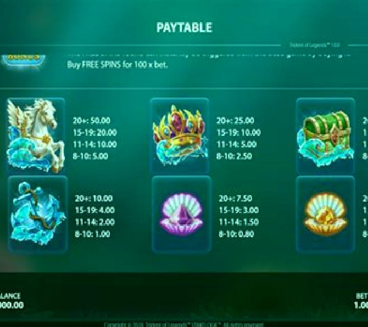 Trident of Legends slot game