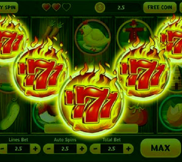 Triple 777 Spitfire slot game