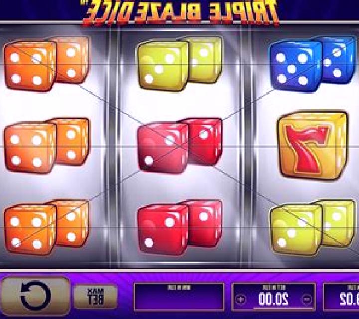 Triple Blaze Dice slot game