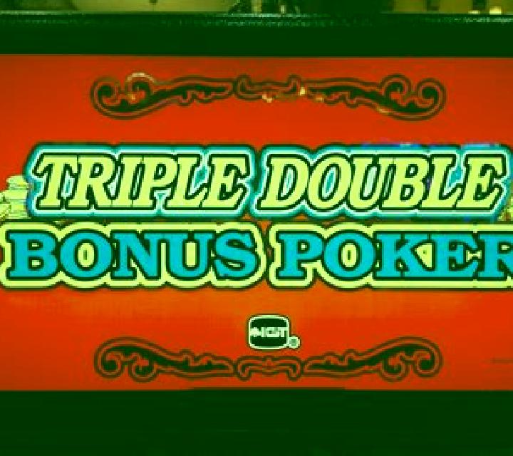 Triple Bonus Poker (Red Rake) slot machine