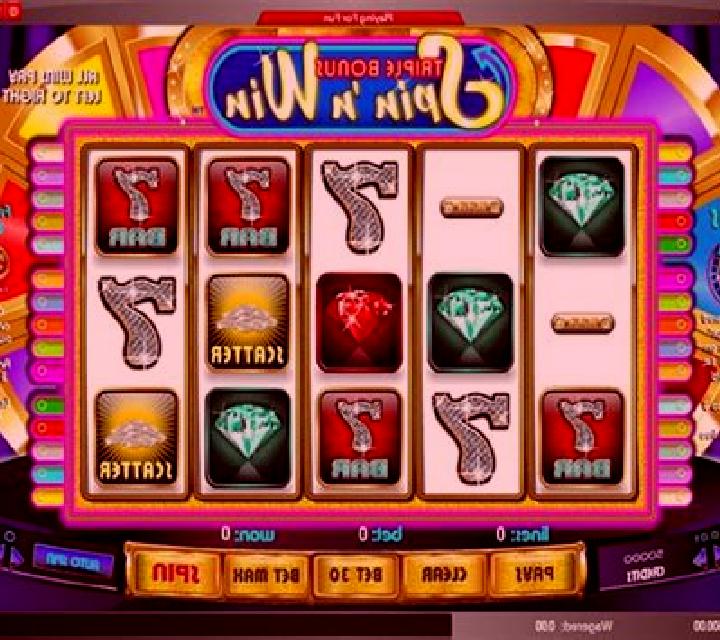 Triple Bonus Spin n Win slot machine