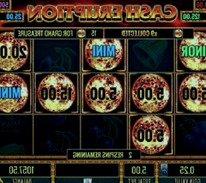 Triple Cash Eruption slot machine