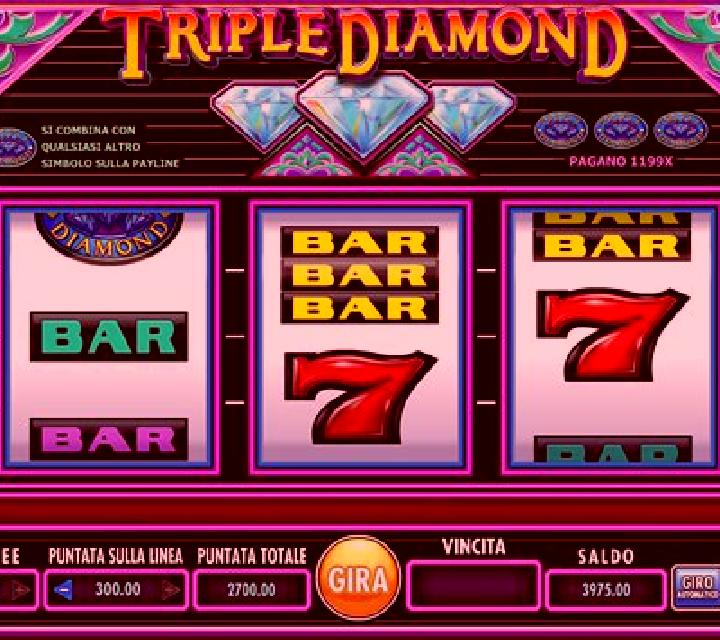 Triple Diamond slot game