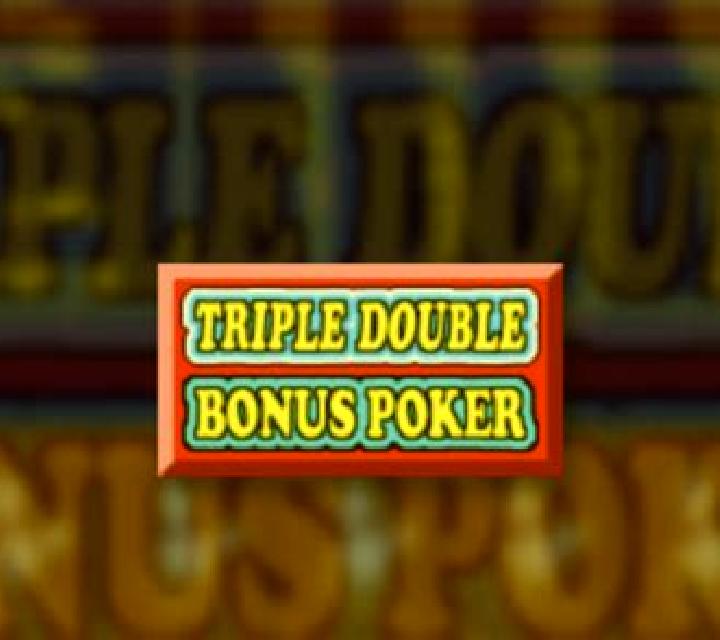 Triple Double Bonus slot