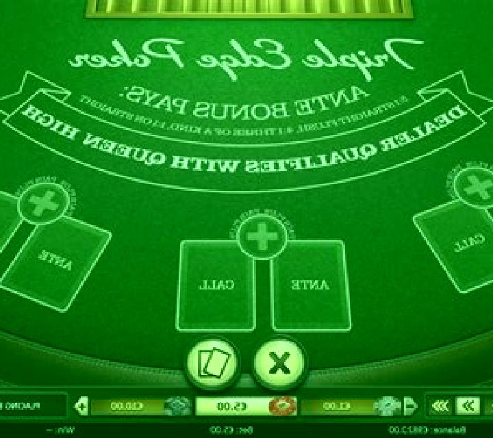 Triple Edge Poker (Betsoft) online slot