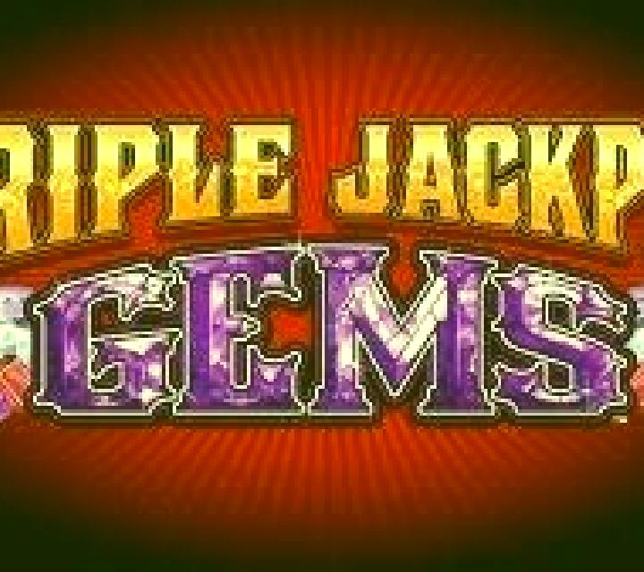 Triple Jackpot Gems slot machine