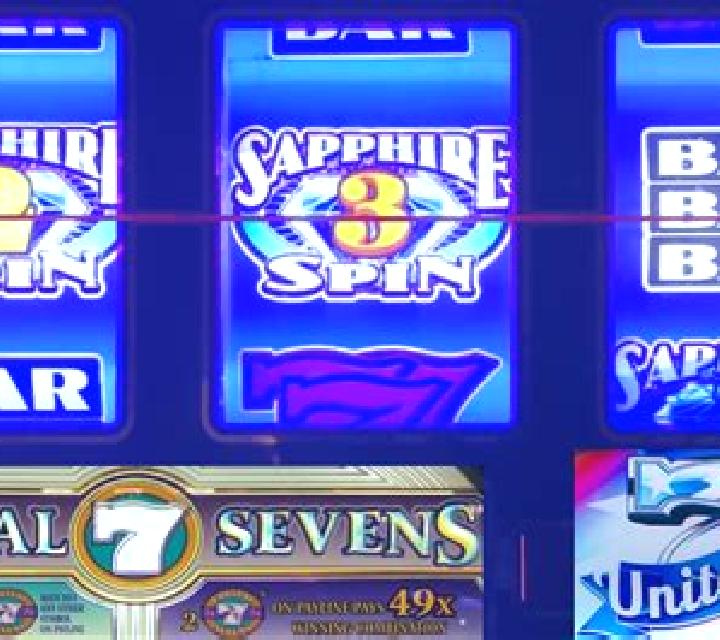 Triple Sapphire Sevens slot game
