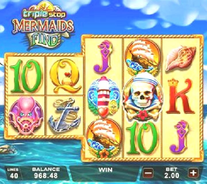 Triple Stop Mermaids Find online slot