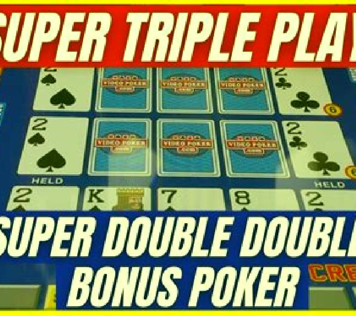 Triple Triple Bonus Poker slot